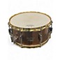Used TAMA 14in STAR Reserve Hand Hammered Brass Snare Drum Brass Drum thumbnail