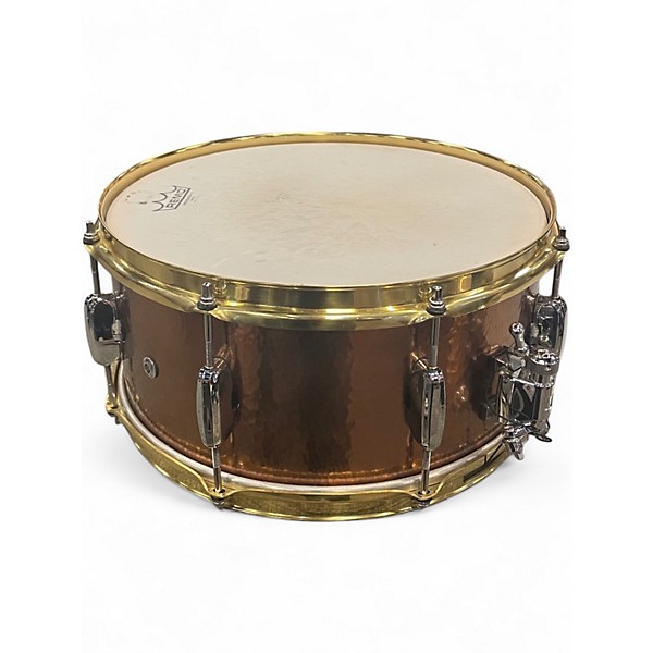 Used TAMA 14in STAR Reserve Hand Hammered Brass Snare Drum Brass Drum