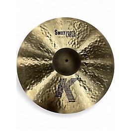 Used Zildjian 19in K Sweet Crash Cymbal  Cymbal