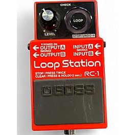 Used BOSS RC1 Loop Station Pedal