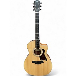 Used Taylor 214CE Natural Acoustic Electric Guitar