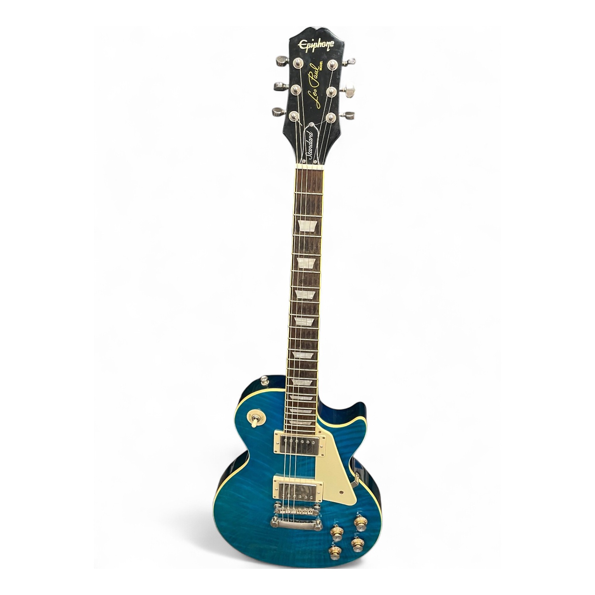 Used Epiphone Les Paul Standard Antigua Solid Body Electric