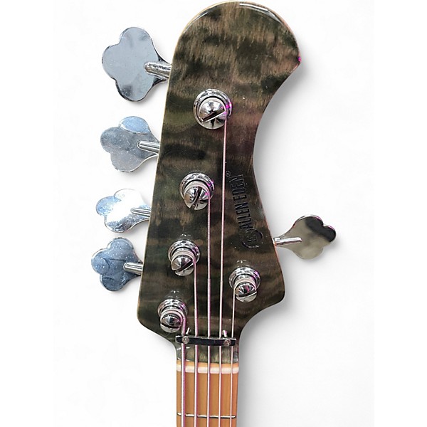 Used Allen Eden desciple trans grey Electric Bass Guitar