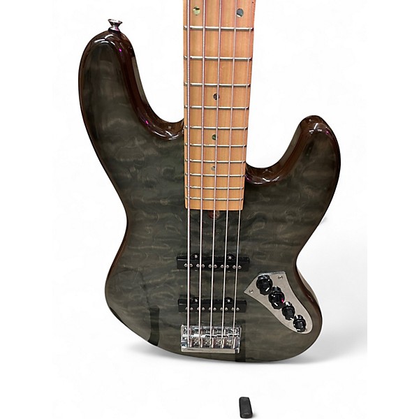 Used Allen Eden desciple trans grey Electric Bass Guitar
