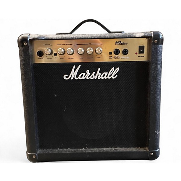Used Marshall MG15CDR 15W 1X8 Guitar Combo Amp