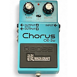 Used BOSS CE2W Waza Craft Chorus Effect Pedal