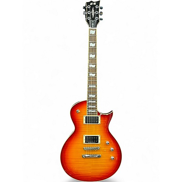 Used ESP E-II Eclipse Cherry Sunburst Solid Body Electric Guitar