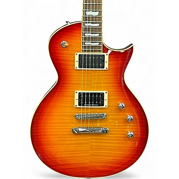 Used ESP E-II Eclipse Cherry Sunburst Solid Body Electric Guitar