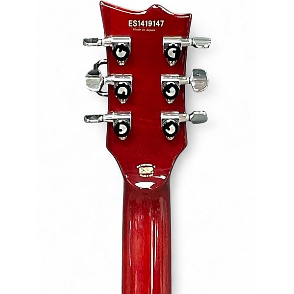 Used ESP E-II Eclipse Cherry Sunburst Solid Body Electric Guitar