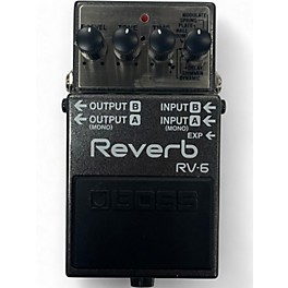 Used BOSS RV6 Digital Reverb Effect Pedal
