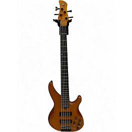 Used Yamaha TRBX605FM MATTE AMBER Electric Bass Guitar