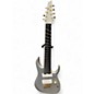 Used Ibanez RGDMS8 Metallic Silver Solid Body Electric Guitar thumbnail