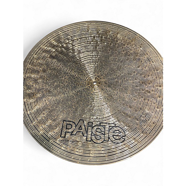 Used Paiste 20in Light Traditional Flat Ride Cymbal