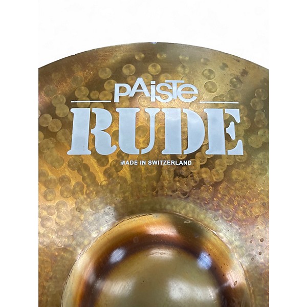 Used Paiste 16in Rude Thin Crash Cymbal