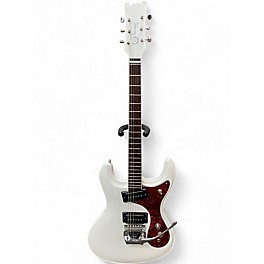 Used Hallmark 65 Custom White Solid Body Electric Guitar