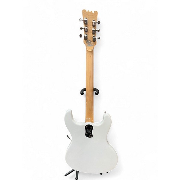 Used Hallmark 65 Custom White Solid Body Electric Guitar