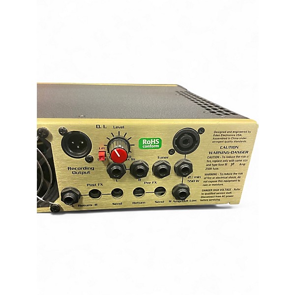 Used Eden WT800 World Tour Bass Amp Head