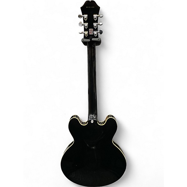 Used Epiphone Dot Black Hollow Body Electric Guitar Black