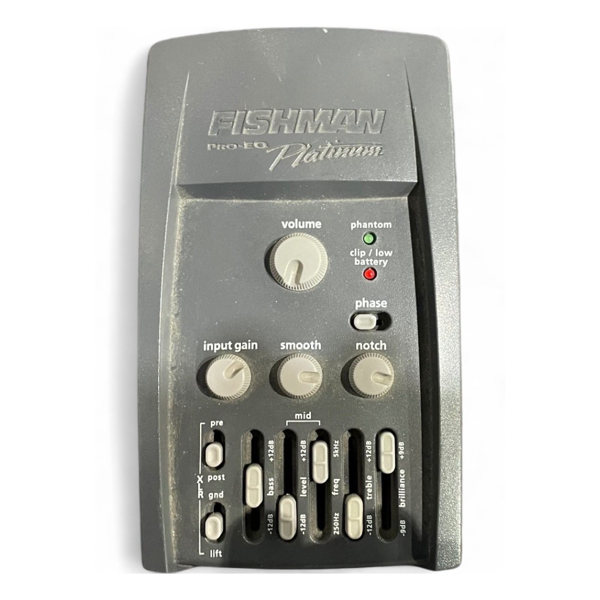 【JUNK】FISHMAN Platinum Pro EQ Used Fishman Pro eq platinum Pedal | Guitar Center