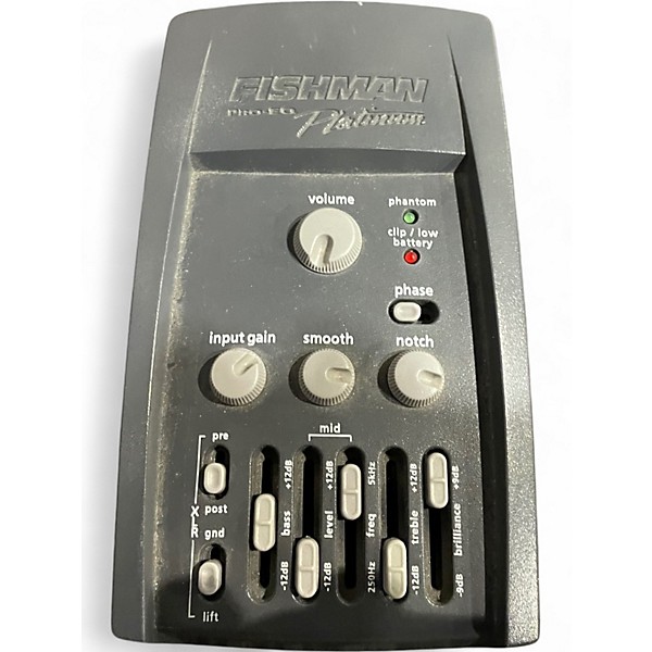 Used Fishman Pro eq platinum Pedal