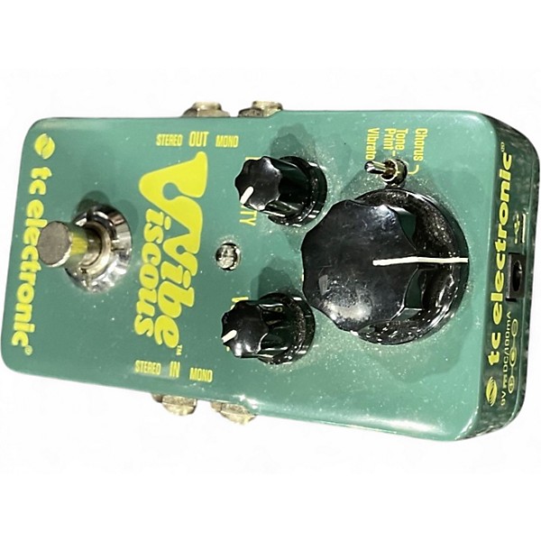 Used TC Electronic Viscous Vibe Univibe Effect Pedal