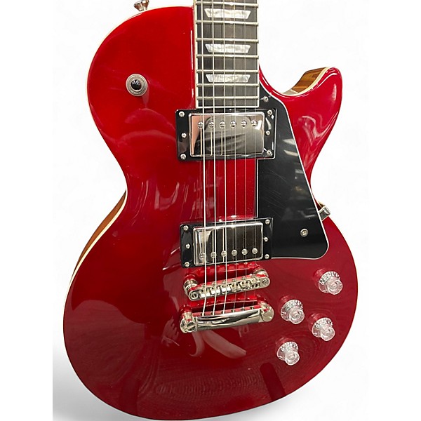 Used Epiphone Les Paul Modern Vintage Sparkling Burgundy Solid Body Electric Guitar