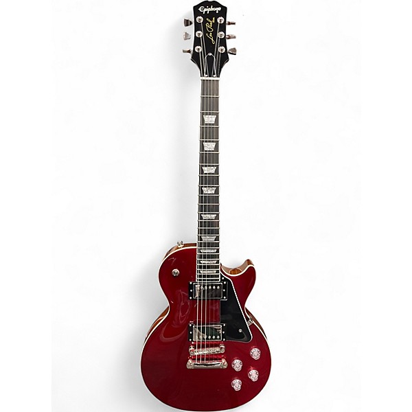 Used Epiphone Les Paul Modern Vintage Sparkling Burgundy Solid Body Electric Guitar