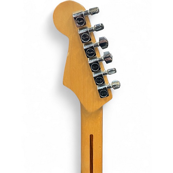 Used Fender Standard Stratocaster Black Solid Body Electric Guitar