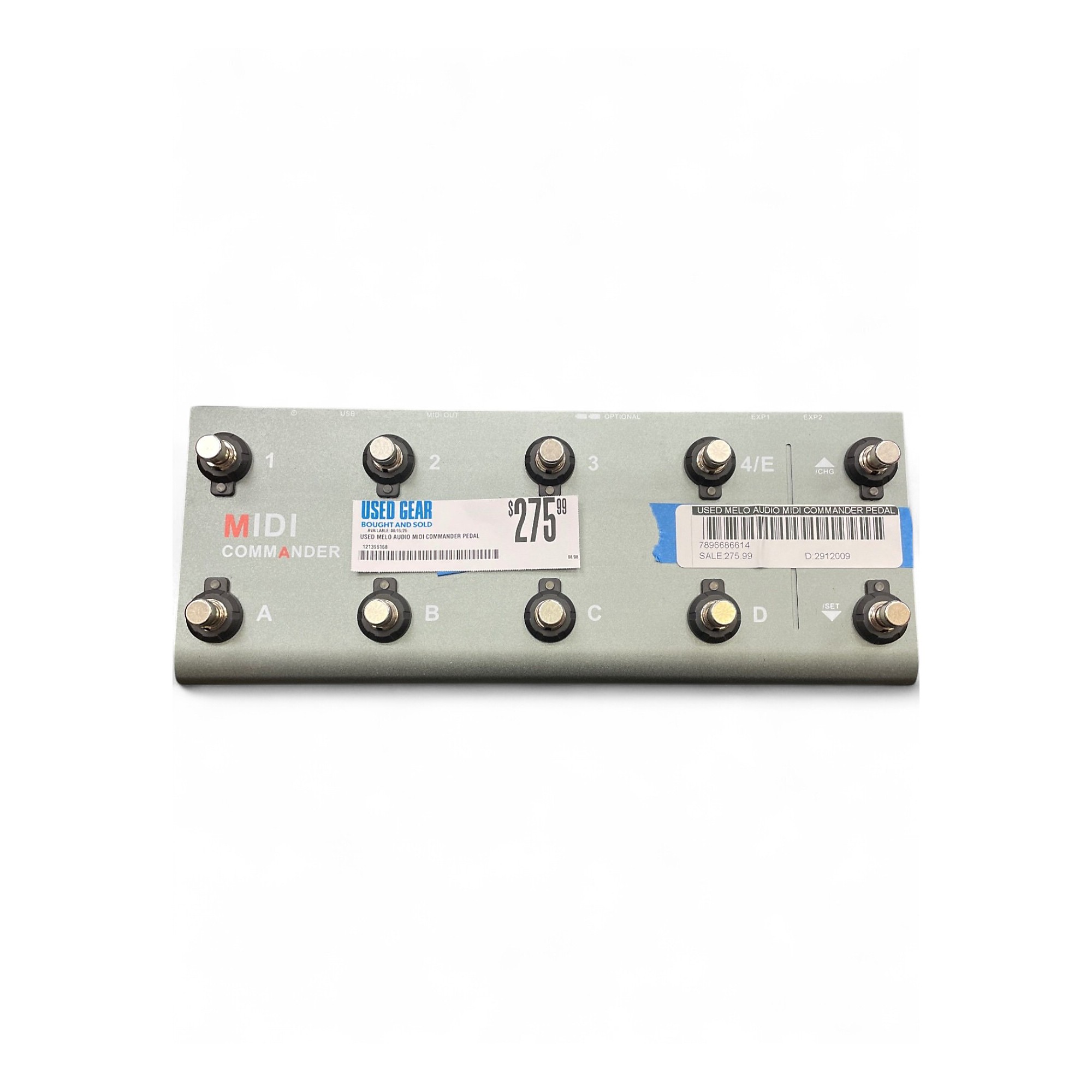 （新品同様）Melo Audio MIDI COMMANDER Used Melo Audio MIDI COMMANDER Pedal | Guitar Center
