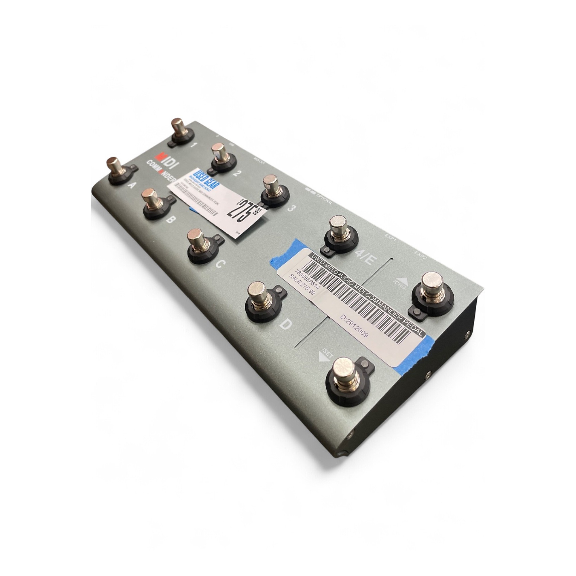 Used Melo Audio MIDI COMMANDER Pedal | Guitar Center