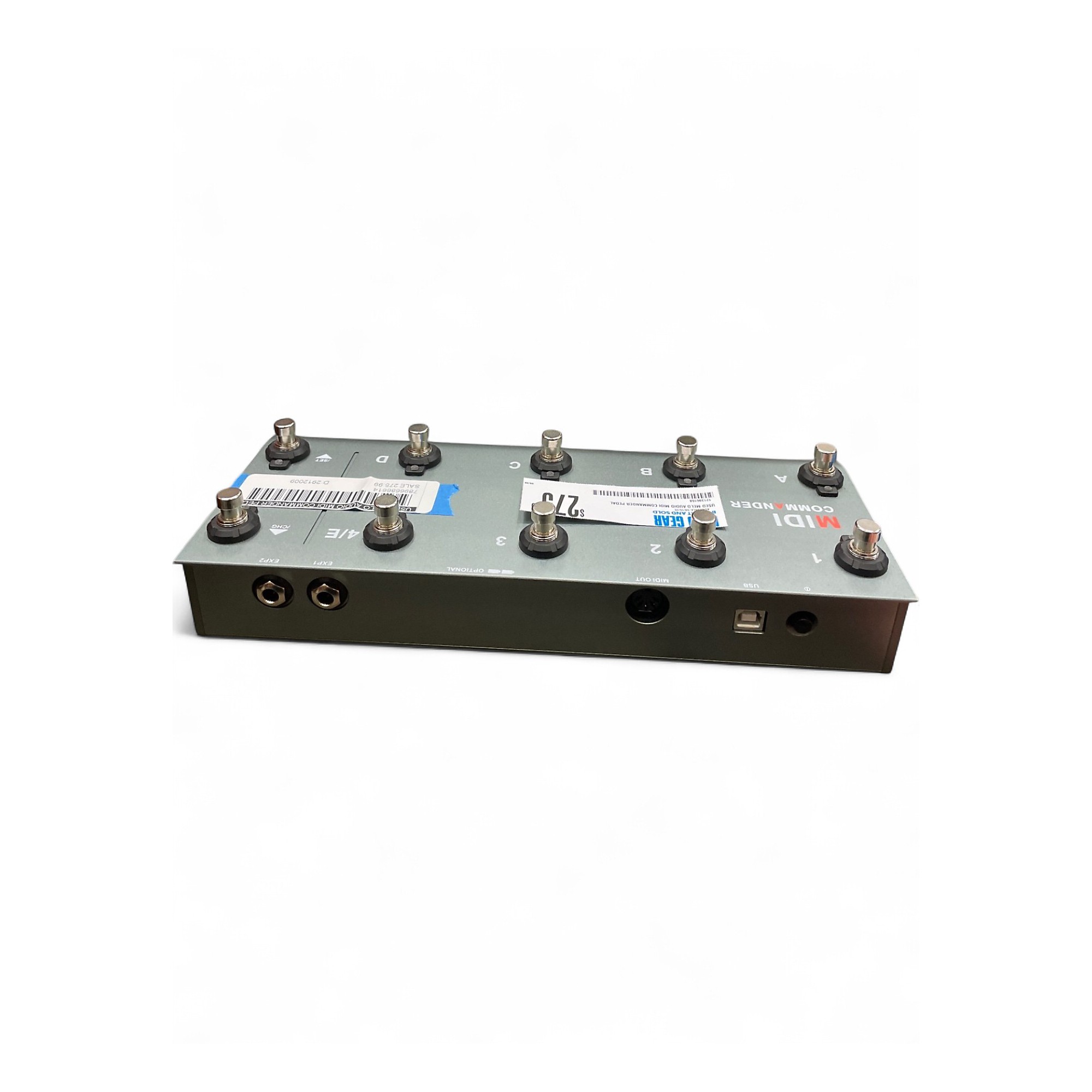 （新品同様）Melo Audio MIDI COMMANDER Used Melo Audio MIDI COMMANDER Pedal | Guitar Center