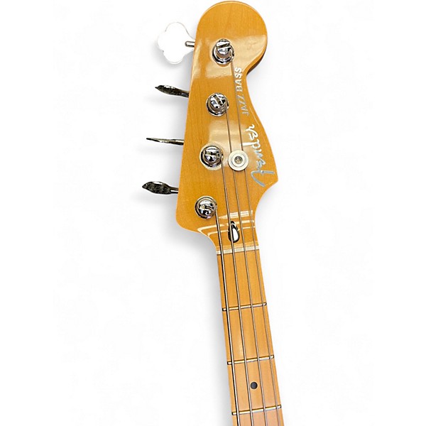 Used 2024 Fender Player Plus Jass Bass Pearl White Electric Bass Guitar