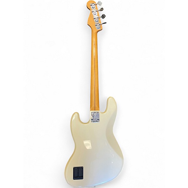 Used 2024 Fender Player Plus Jass Bass Pearl White Electric Bass Guitar
