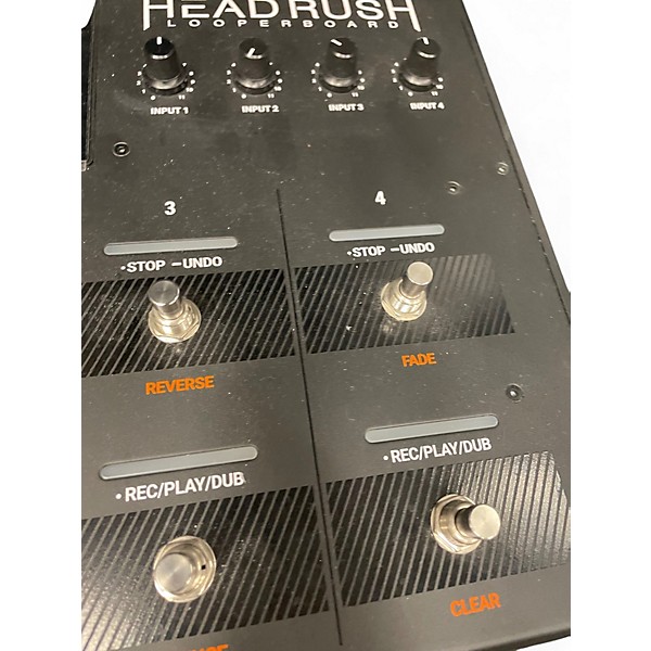 Used HeadRush Looperboard Pedal Board