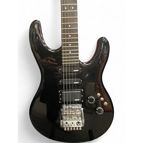 Used Washburn G-10 V Black Solid Body Electric Guitar