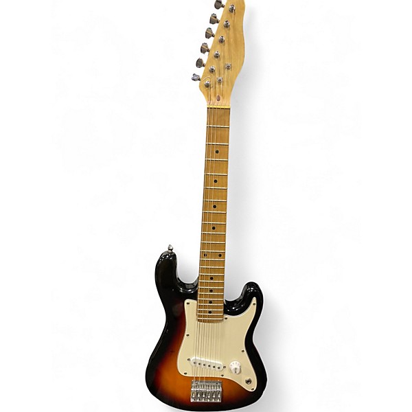 Used Unknown electric 3 Color Sunburst Solid Body Electric Guitar