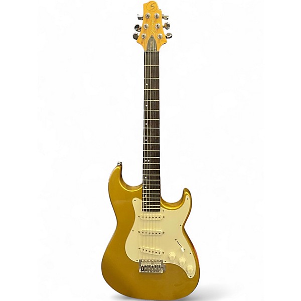 Used Greg Bennett Design by Samick MALIBU Gold Solid Body Electric Guitar