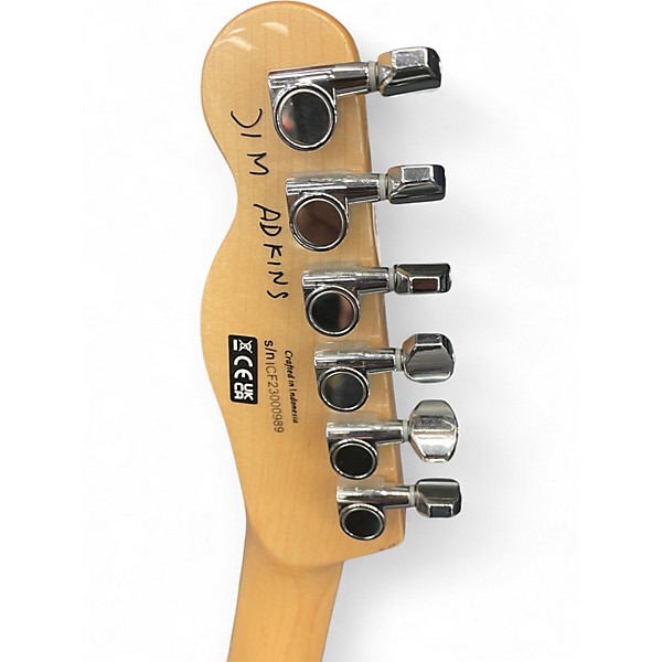 Used Fender Jim Adkins JA-90 Telecaster® Thinline Natural Hollow Body Electric Guitar