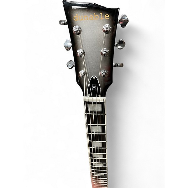 Used Dunable Guitars DE Astroid Black and Silver Solid Body Electric Guitar