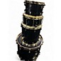Used SJC Drums 4 Piece CUSTOM KIT COLOR SHIFT SPARKLE Drum Kit