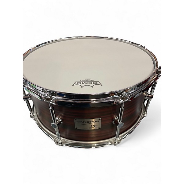 Used Canopus 14X6.5 PHENOL AUTUMN HAZE Drum