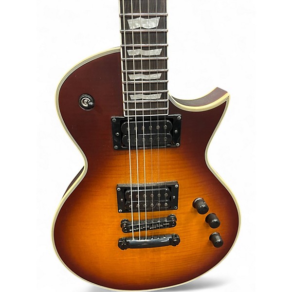 Used ESP LTD EC1000T CTM Tobacco Sunburst Solid Body Electric Guitar
