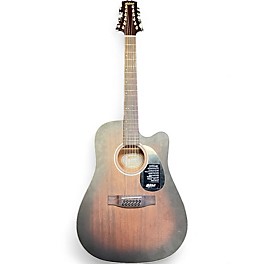 Used Mitchell T331-TCE-BST Terra 12-String Edge Burst 12 String Acoustic Electric Guitar