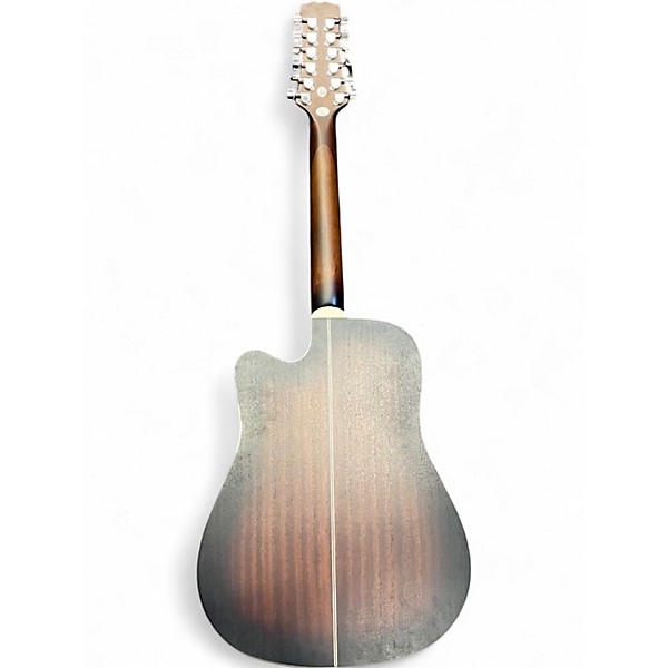 Used Mitchell T331-TCE-BST Terra 12-String Edge Burst 12 String Acoustic Electric Guitar