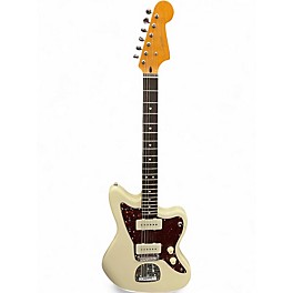 Used Squier J Mascis Jazzmaster Vintage White Solid Body Electric Guitar