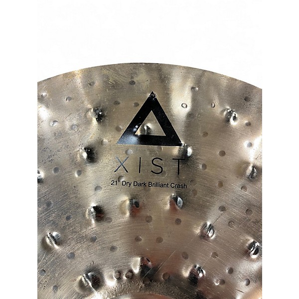 Used Istanbul Agop 21in XIST DARK DRY BRILLIANT CRASH Cymbal