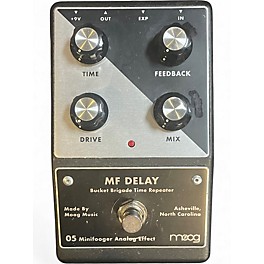 Used Moog Minifooger MF Delay Effect Pedal