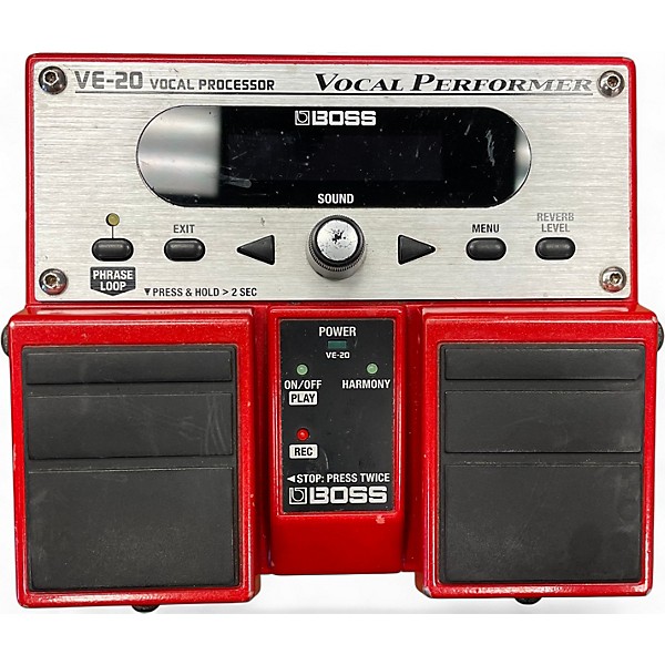 【値下交渉対応】BOSS VE-20 Vocal Performer Used BOSS VE20 Vocal Performer Vocal Processor | Guitar Center