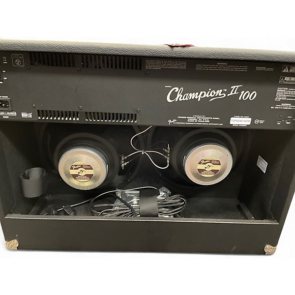 Used Fender Champion ll 100 Guitar Combo Amp
