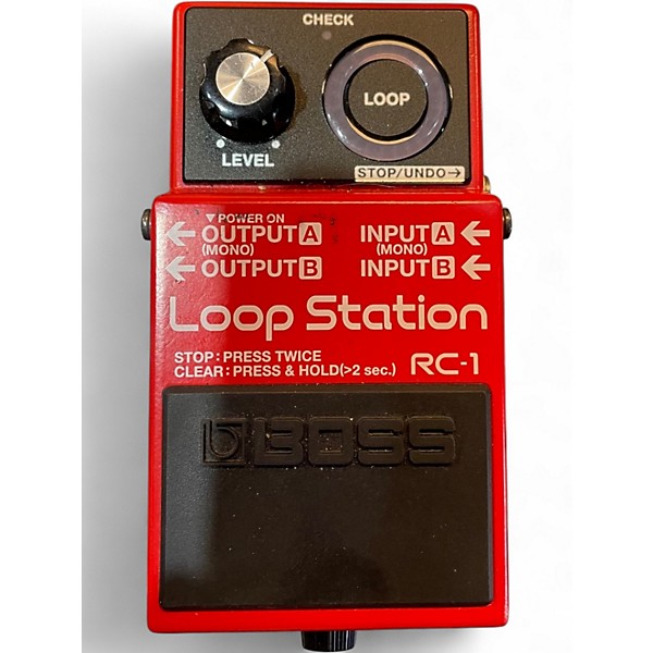 Used BOSS RC1 Loop Station Pedal | Guitar Center
